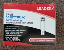 100 True Metrix Test Strips NIB  Exp 08/2026 or later
