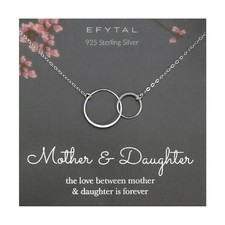 Mother Daughter Necklace, Mom Necklace for Women, Birthday Gifts for Daughter...