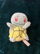 1999 Hasbro Pokemon Squirtle Treat Keeper Plush Stuffed Animal Small Video Game
