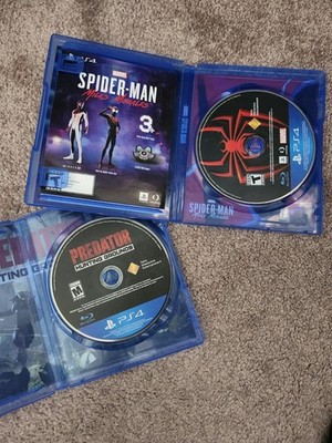 Sony Spider-Man: Miles Morales & Predator: Hunting Grounds PS4 w/ Manual