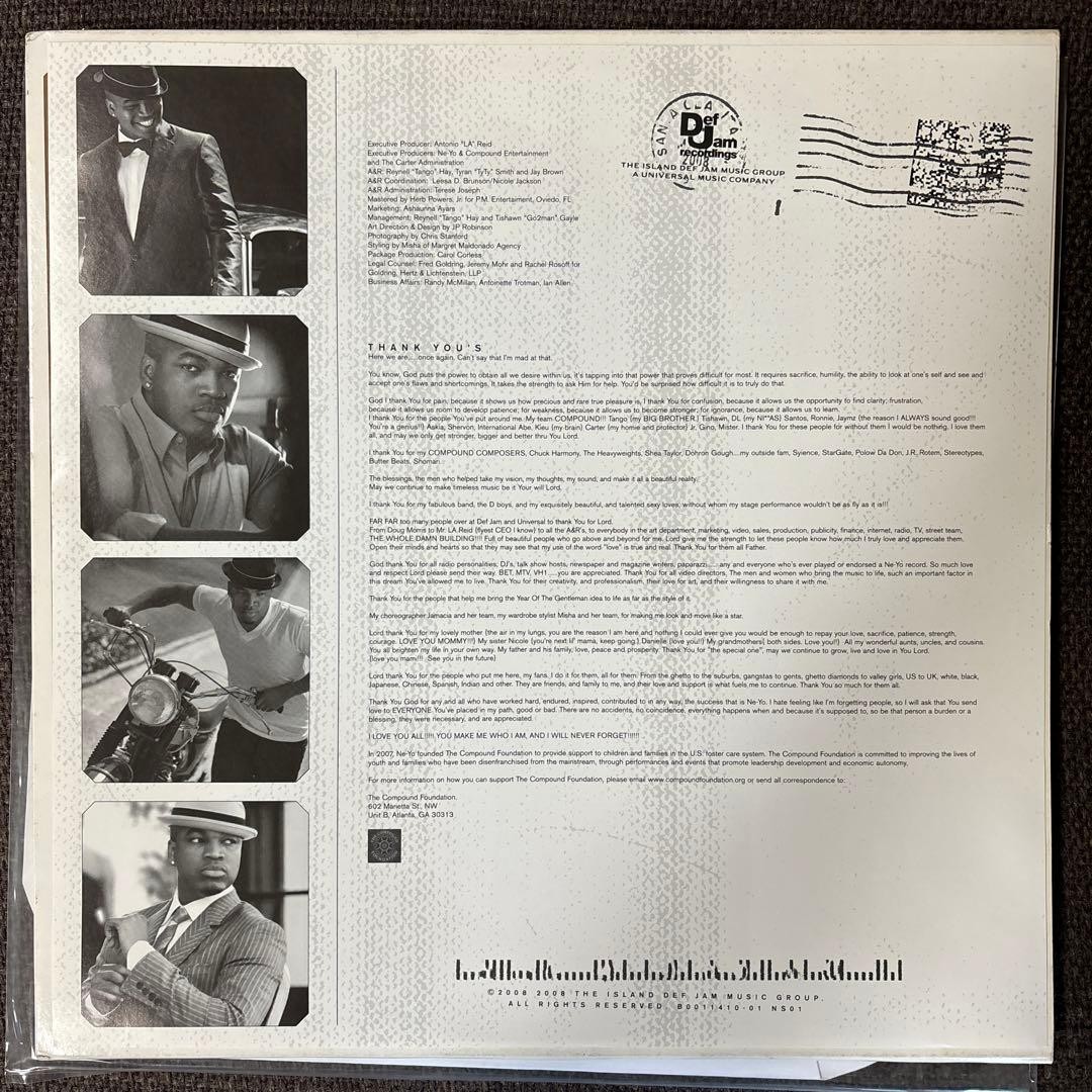 Year of the Gentleman [PA] by Ne-Yo (Vinyl, Sep-2008, Def Jam (USA