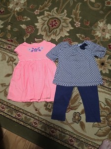 Girls Sz 18m Lot Of Dress And 2pc Outfit LOOK!!