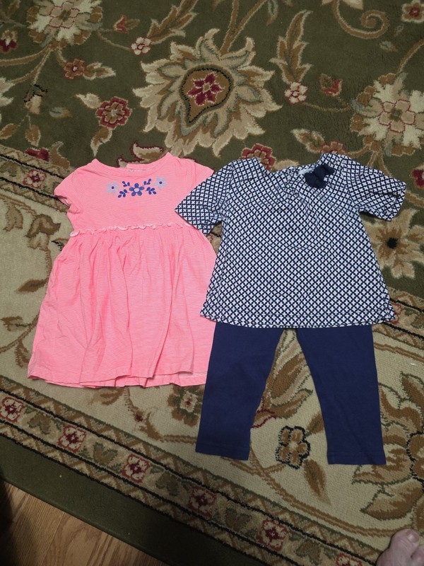 Girls Sz 18m Lot Of Dress And 2pc Outfit LOOK!!