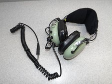 David Clark Aviation H10-76 Military Aviation Headset Headphones w/ Microphone