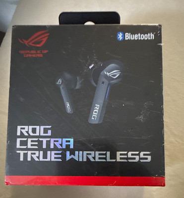 ASUS ROG Cetra True Wireless Bluetooth In-Ear Earbuds ANC Black Gaming