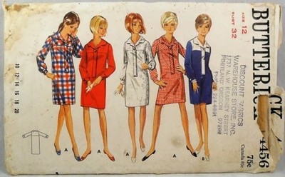 Butterick 4456 Dress, bust 32