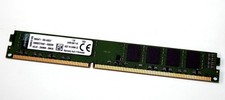 8 GB DDR3-RAM 240 pin PC3-12800U non ECC CL11 'Kingston KVR16N11/8' basso profilo