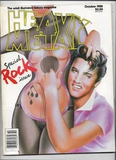 Heavy Metal Magazine October 1980 Fine/Very Fine Moebius
