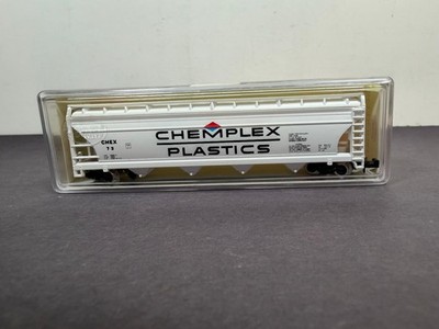 Model Power N Scale Train 3472 Cylindrical Hopper CHEMPLEX PLASTICS CHEX 73