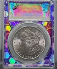 1900 O PCGS MS63 Morgan Silver Dollar Trader Bea slab