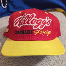 Vintage Terry Labonte 5 Kellogg's Corn Flakes Racing Hat Cap NASCAR Snapback