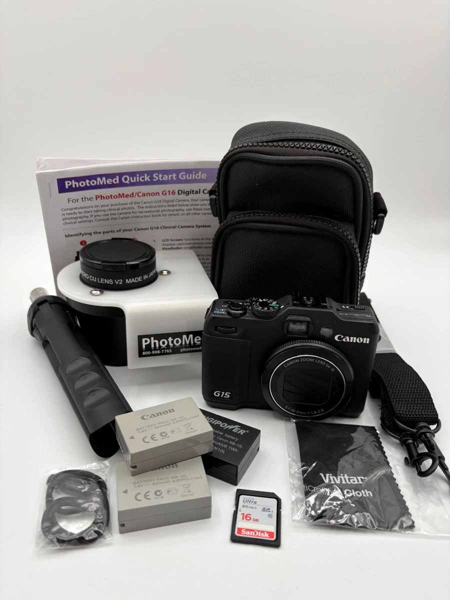 Canon PowerShot G15 12-13.9MP Digital Cameras for Sale | Shop New