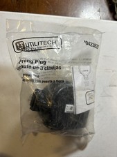 30Amp 3-Prong Dryer Plug - Nema 10-30P, 30 Amp, 125/250 Volt Angle Plug