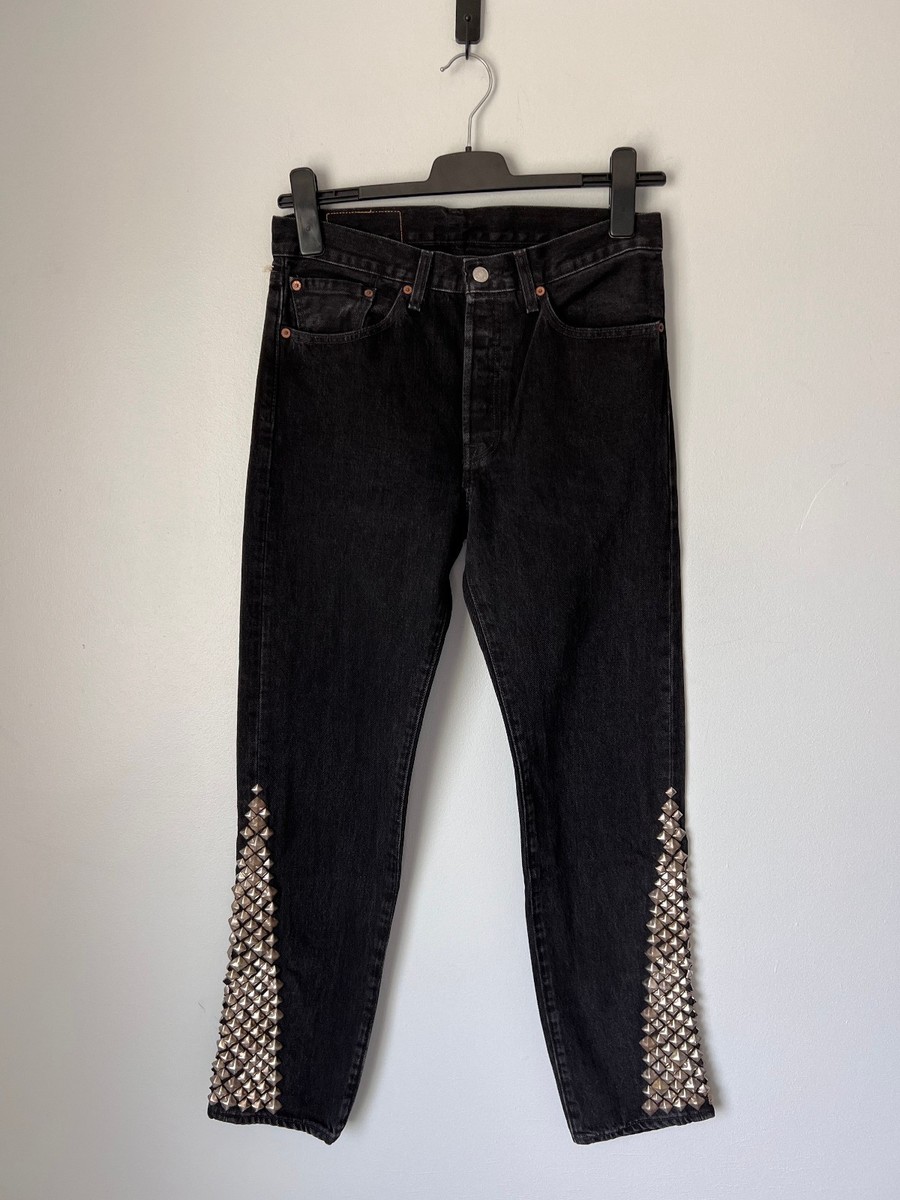 Denim Tears x Levi's Rockers Style Studded Jeans - Size 31 x 32