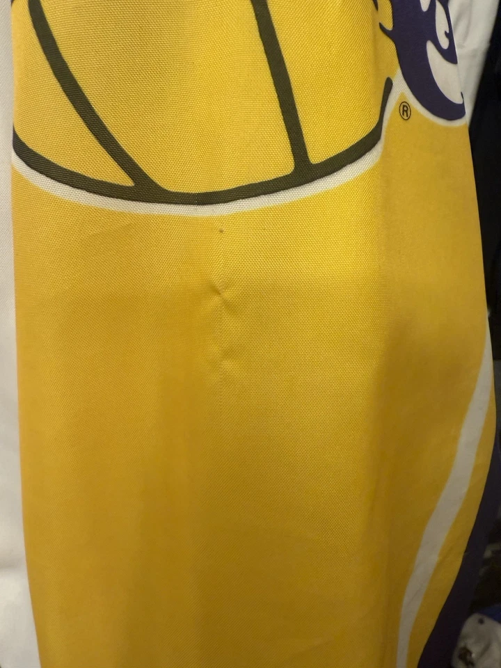 Vintage Magic Johnson Chalk Lines 90's Jacket basketball NBA Lakers size XL read - Image 2 of 4
