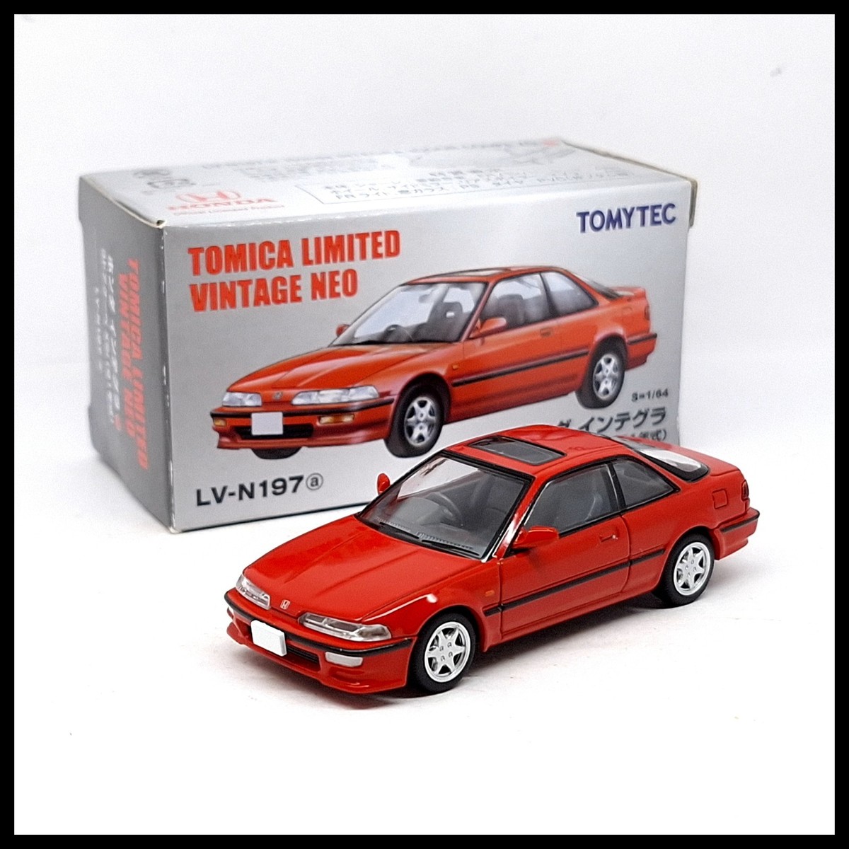 【新品】TOMICA LIMITED VINTAGE NEO ホンダインテグラ Tomica Limited Vintage NEO LV-N197a Honda Integra 3 door coupe XSi