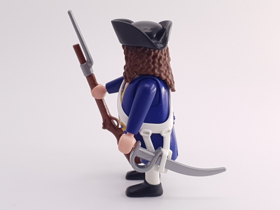 Figurine Playmobil Custom Soldat Français #2 - Pièce Rare, Occasion, Pour Collectionneurs Ou Joueurs