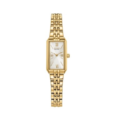Citizen Eco-Drive Damenuhr goldfarben Edelstahl Silhouette - EG2693-51P