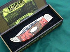 Vintage Schrade Deer Tracks Clasp Folding Knife Sterling Shields NIB SCLD 2007 — photo 2