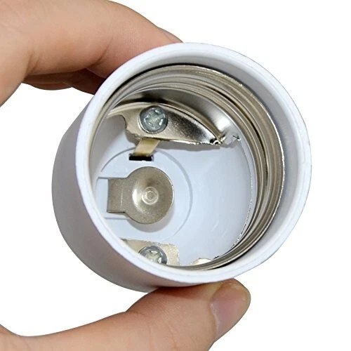 E26 to E39 Medium Screw to Mogul Socket Light Bulb Floor Lamp Adapter Converter - Image 3 of 4