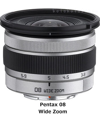 Genuine PENTAX for Q Mount Lens series Wide Zoom FishEye Genuine PENTAX for Q Mount Lens series Wide Zoom FishEye