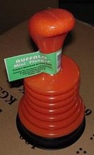 Buffalo Mini Concertina Sink Plunger Unblock Drain Waste Trap