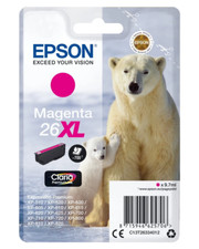 Cartuccia d'inchiostro originale Epson C13T26334012 26 XL Magenta (Orso Polare)