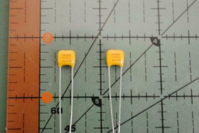 SAN FERNANDO RADIAL CERAMIC CAPACITOR .01uF 100v 5% NPO C0G .2'' 5mm L/S 5pcs