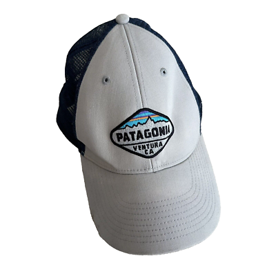 COTTON Ē CAP Patagonia Trucker Baseball Hat Mesh Back Snapback Patch Women's