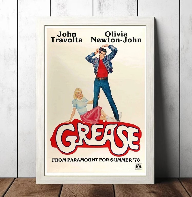 Grease (1978) Movie Film Poster