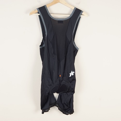 Assos of Switzerland Black Cycling Bib Shorts Mens Sz XL READ - Picture 2 of 17