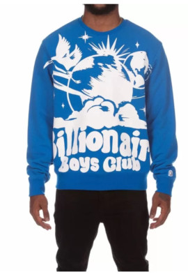 BBC Billionaire Boys Club BB Tranquility Sweatshirt (Sky Diver)