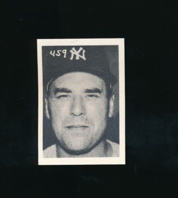 1955 All American Sports Club #459 Vic Raschi hand cut VGEX nice eye appeal