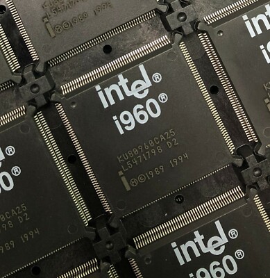 INTEL KU80960CA-25 RISC Microprocessor, 32-Bit, 25MHz, MOS, PQFP196 **NEW**