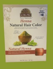 OKAY - Herbal Henna Natural Hair Color - NATURAL HENNA 2oz