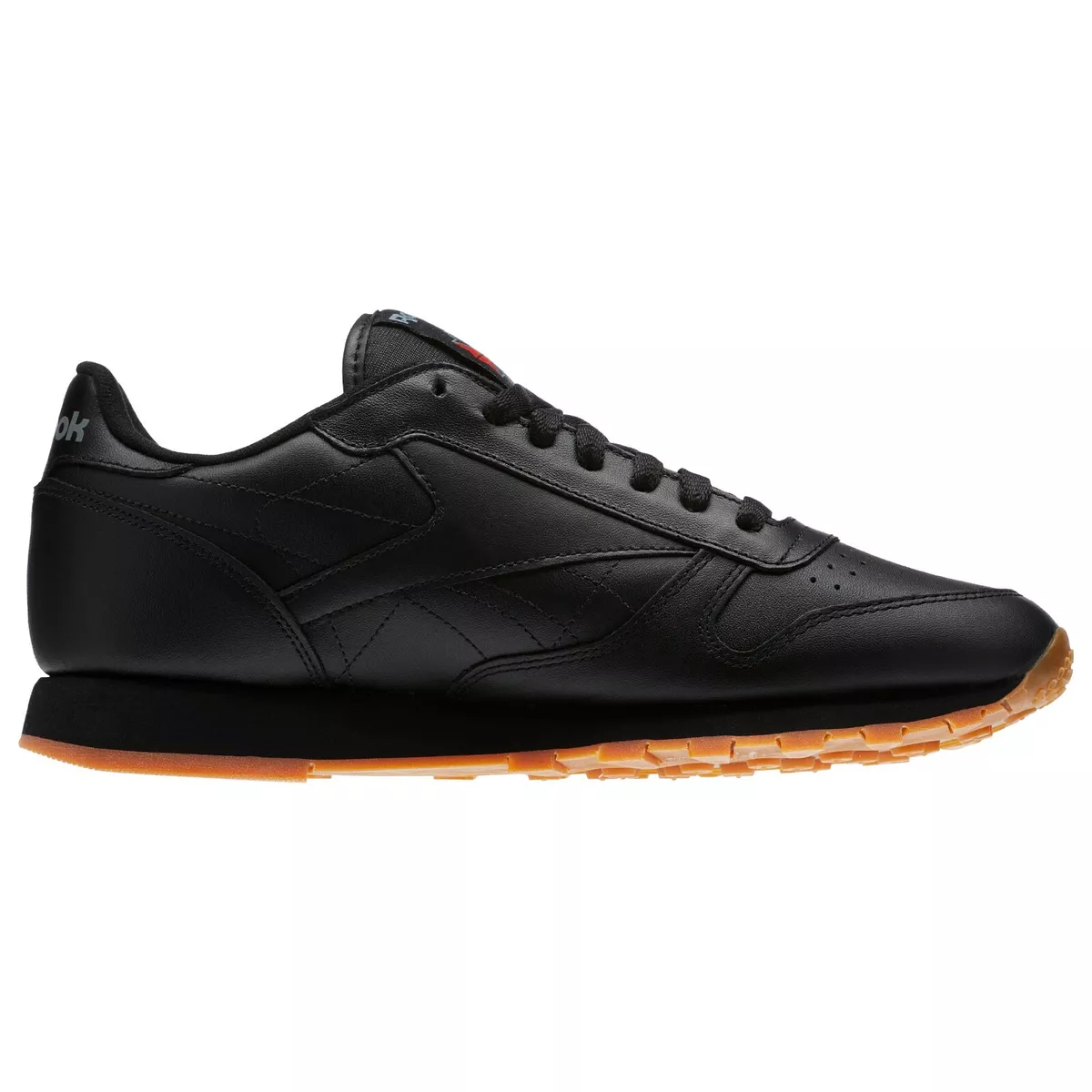 Reebok Adult Unisex Classic Leather Running Shoe Black Gum 49798 GY0954