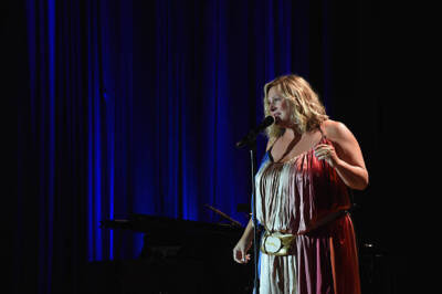 Bridget Everett performs on stage at TrevorLIVE New York honoring - Old Photo