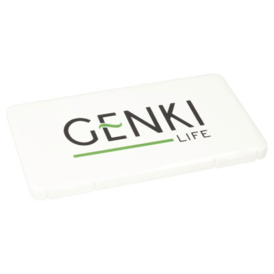 Genki Life Storage Case - Aufbewahrungsbox Tasche für 3-lagige OP Masken (5 Stk)