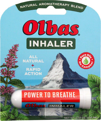 Inhaler 0.01oz, Rapid Natural Relief, All-Season Use, Pure Ingredients, Easy Use