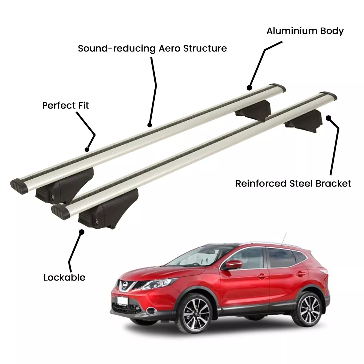 Qashqai roof bars 2025