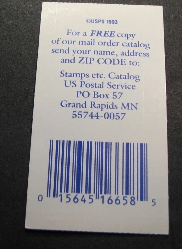 US Booklet Stamp Scott# BK259 Statue of Liberty 1997 MNH L128 - Image 2 of 2