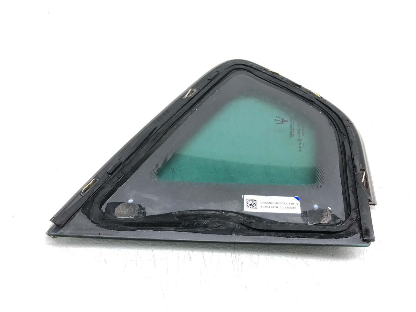 2017-2024 MASERATI LEVANTE RIGHT PASSENGER REAR QUARTER PANEL WINDOW GLASS OEM