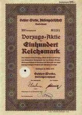 Gebler Werke AG Radebeul Sachsen März 1939 Elbe Werke Dresden VEB Emailleguß 100