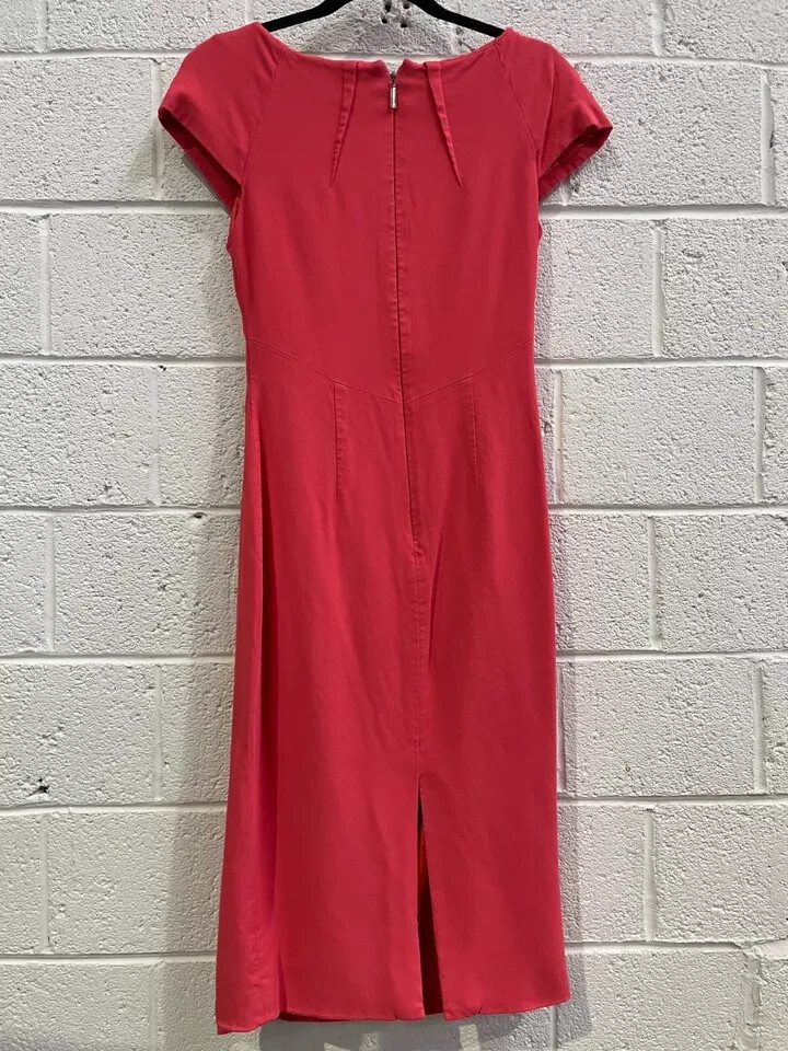 GINGER AND SMART Prospective Midi Pink Dress Size 10 AU RRP 669 WITH DEFECTS image 5