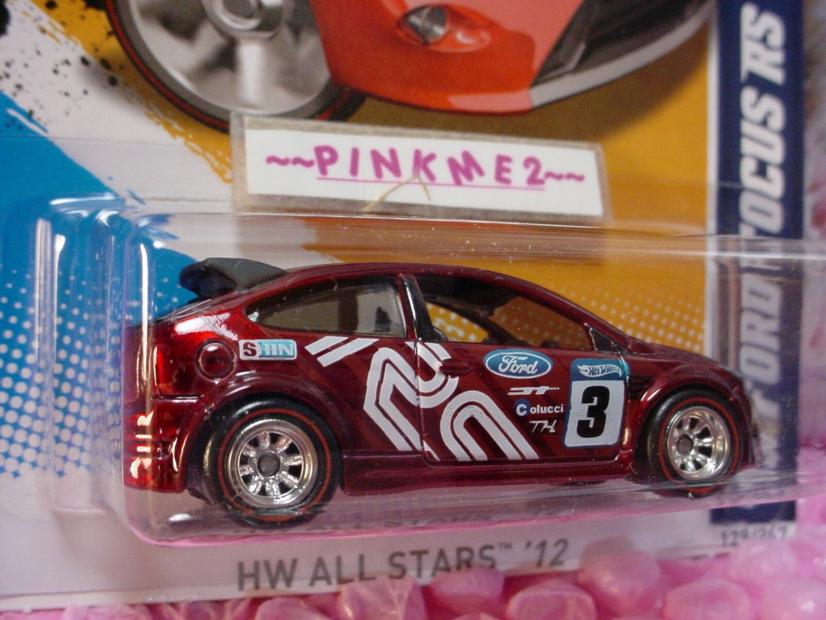 2012 Hot Wheels SUPER TREASURE Hunt '09 FORD FOCUS✰redline real