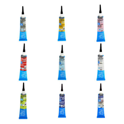 Pebeo Setacolor 3D Stofffarbe Outliner Brod'Line, Brod'Perle 20ml