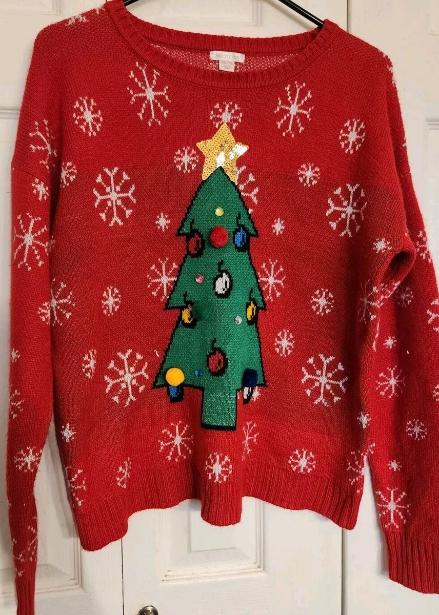 Ugly Christmas Sweater Red Green Tree Target XXL