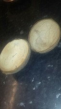 Natural Coconut Shell Bowl food fruit bowl dessert bowl x2