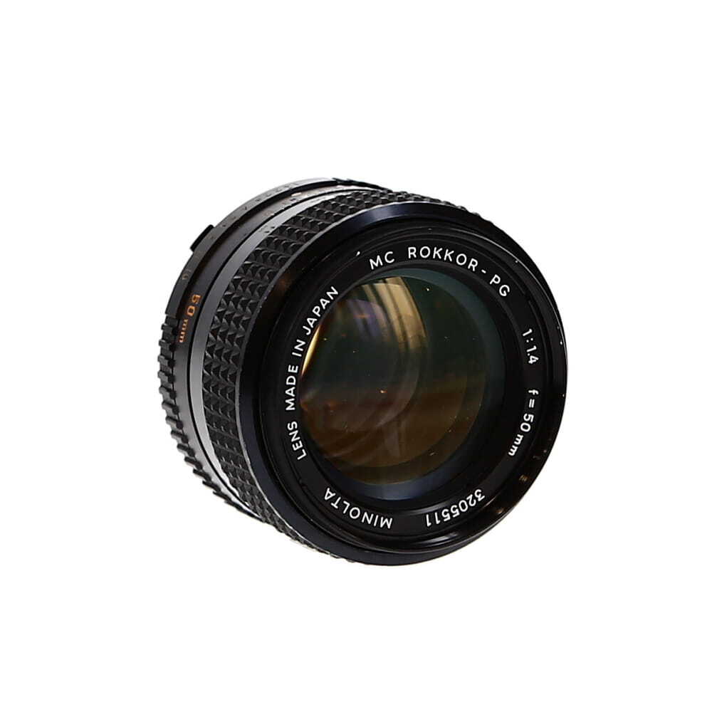 【美品】MINOLTA MC ROKKOR-PG 50mm f1.4 Minolta MC Rokkor - PG 50mm f/1.4