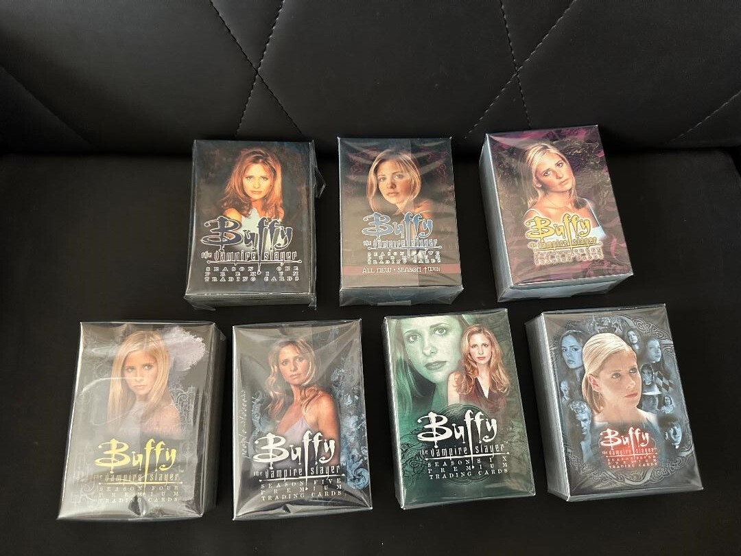 BUFFY THE VAMPIRE SLAYER SEASON 1,2,3,4,5,6,7 SETS (612 CARDS) | eBay